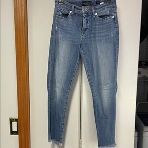 Lucky Brand Light Blue Ankle Jeans